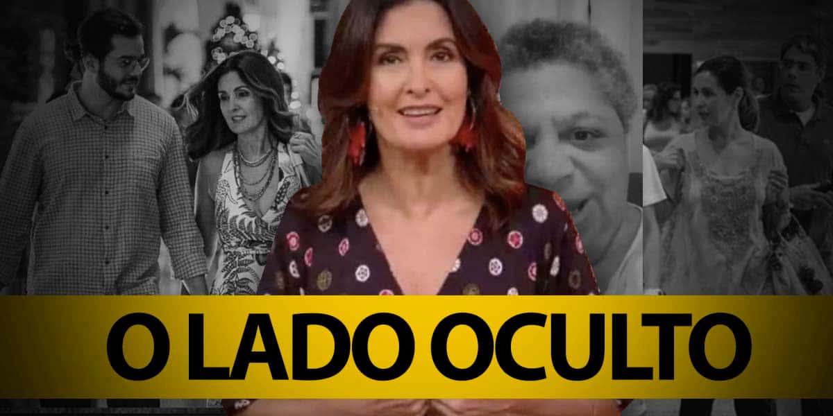 O lado oculto de Fátima Bernardes da Globo (Foto montagem: TV Foco)