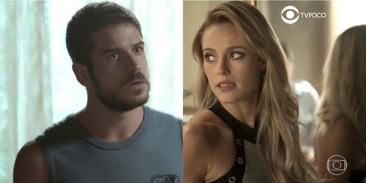 Zeca e Jeiza vão brigar de novo em A Força do Querer (Foto: Reprodução/Globo)