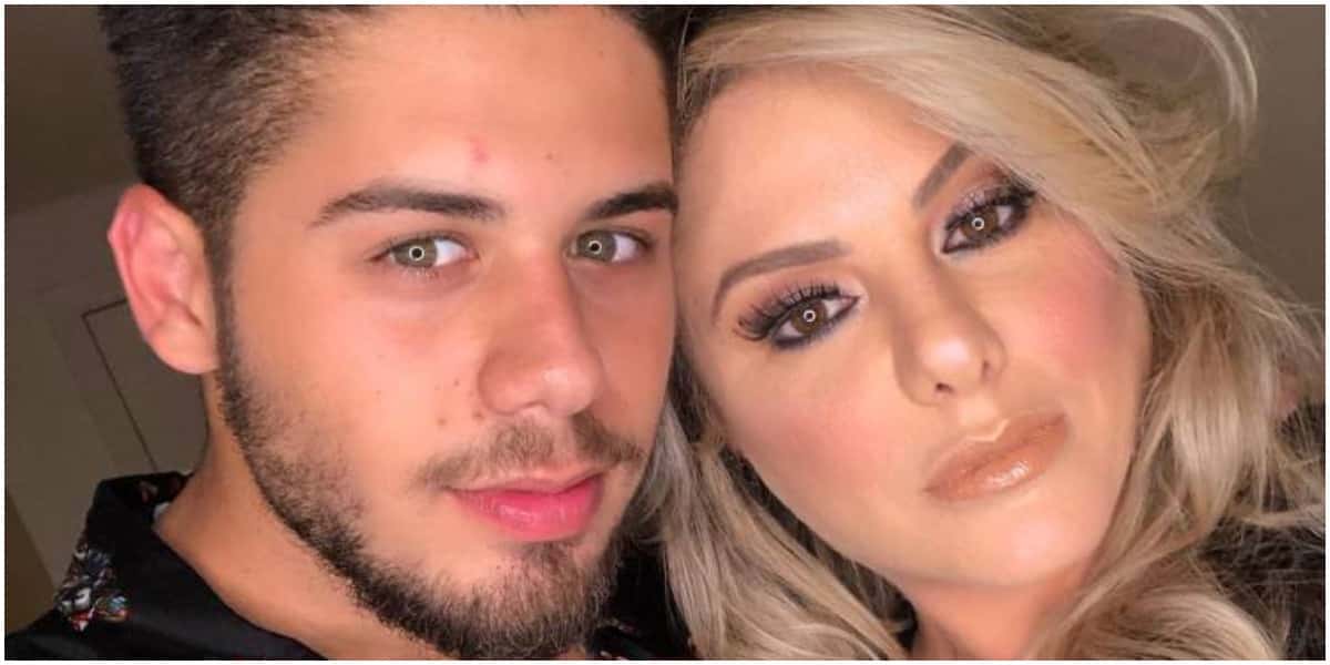 Poliana Rocha e o filho, Zé Felipe. (Foto: Reprodução/Instagram)