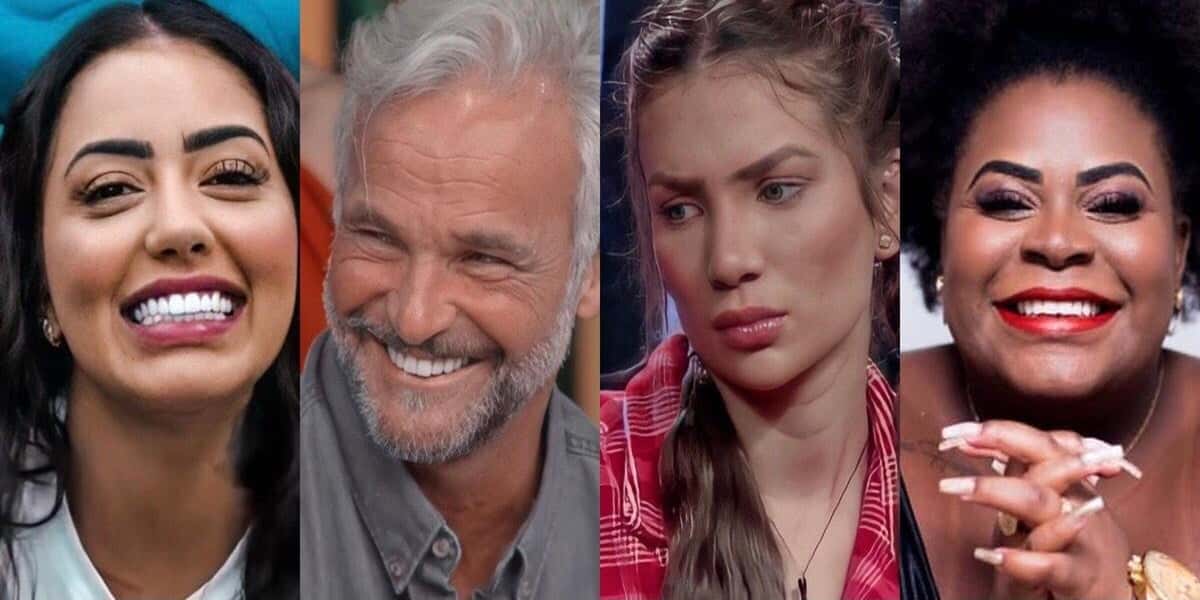 Mirella, Mateus, Stéfani e Jojo estão na Roça de "A Fazenda 12" (Foto: Reprodução)