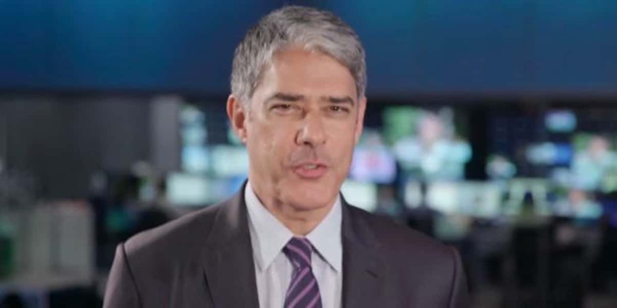 William Bonner é âncora do Jornal Nacional e participará do Fantástico (Foto: Reprodução / TV Globo)
