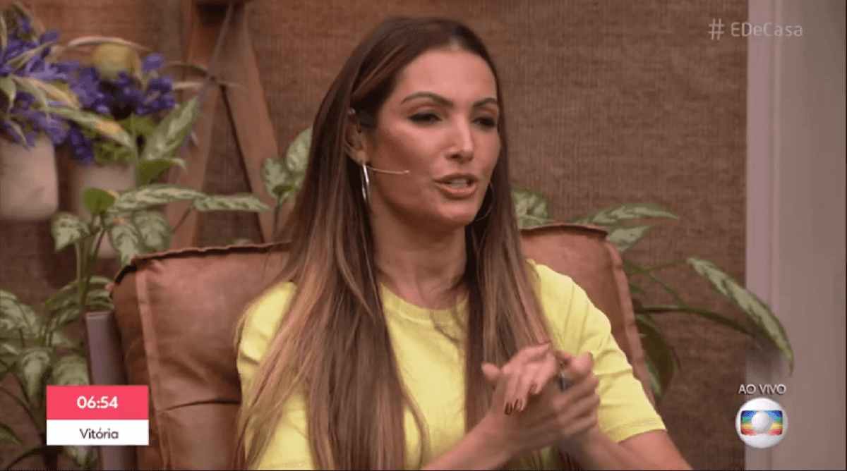 A apresentadora da Globo, Patrícia Poeta - Foto: Reprodução