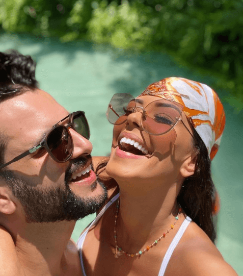Ex-BBB Ivy Moraes e o marido Rogério Fernandes (Foto: Reprodução / Instagram)