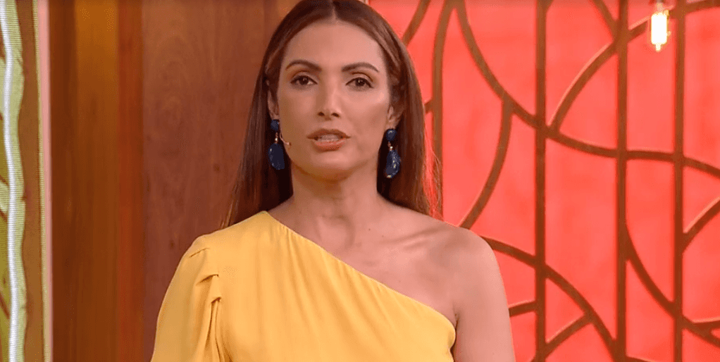 Patrícia Poeta no Encontro (Foto: Reprodução)