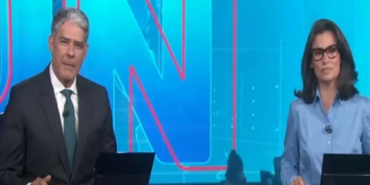 William Bonner e Renata Vasconcellos estão de volta ao Jornal Nacional (Foto: Reprodução)