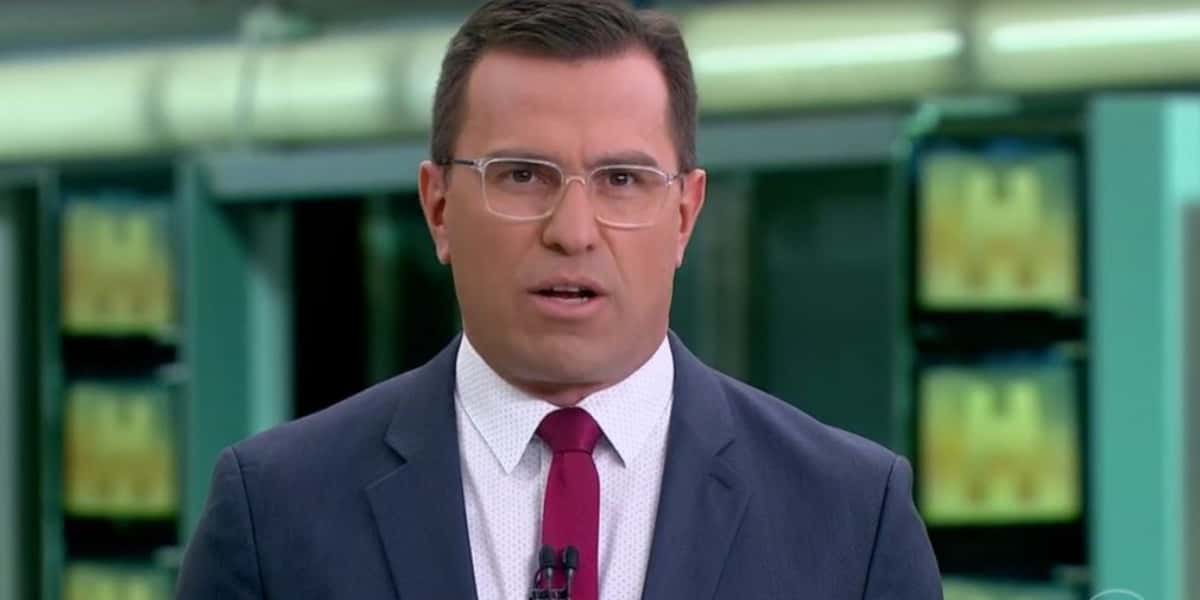 Rodrigo Bocardi no "Jornal Hoje" (Foto: Reprodução/TV Globo)
