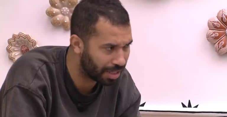 Gilberto no BBB21 (Foto: Reprodução/Globo)