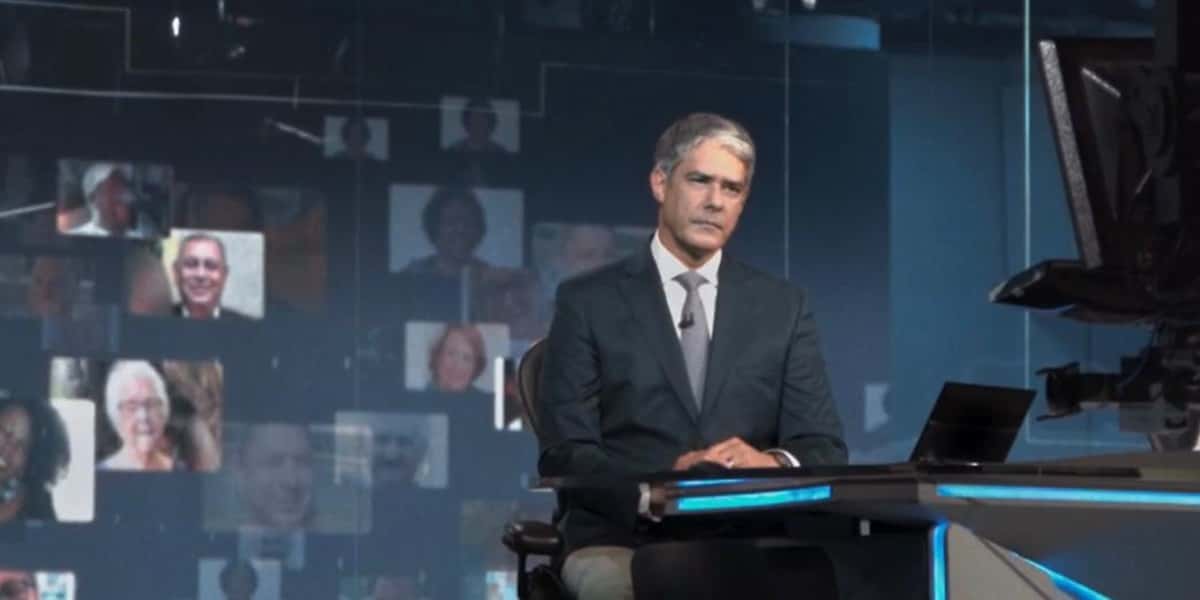 William Bonner é apresentador e editor-chefe do Jornal Nacional (Foto: Reprodução / TV Globo)