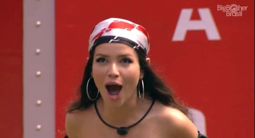 Juliette durante dinâmica no BBB21 (Foto: Reprodução)