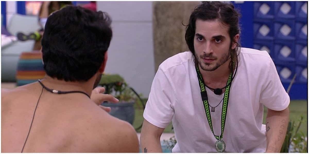 Rodolffo e Fiuk no BBB21 - Foto: Reprodução