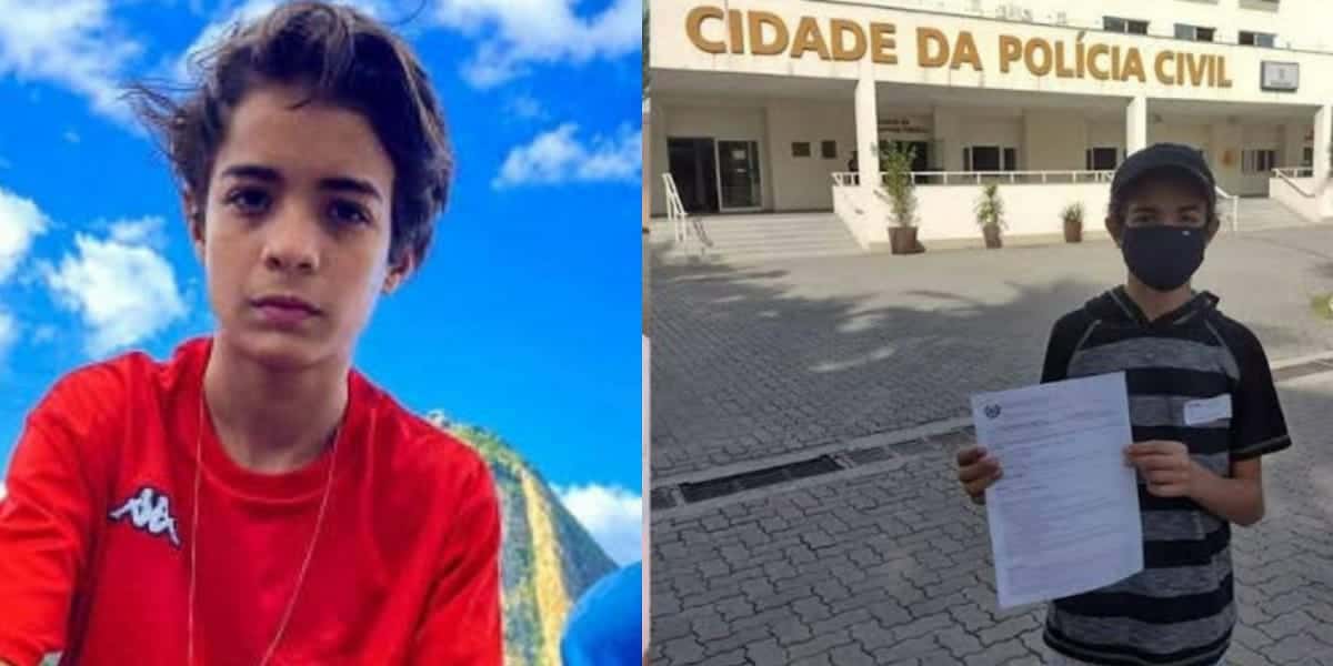 Ator mirim de Gênesis expõe pedófilos que pedem seus nudes na web (Foto: Reprodução)