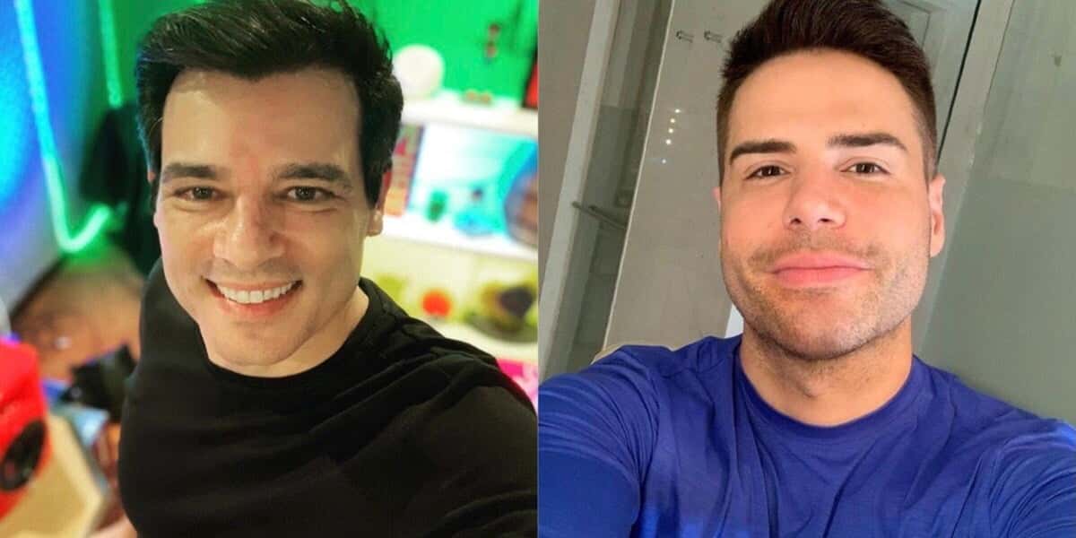 Os apresentadores Celso Portiolli e Luiz Bacci são muito discretos em relação à vida pessoal (Foto: Reprodução / Instagram)