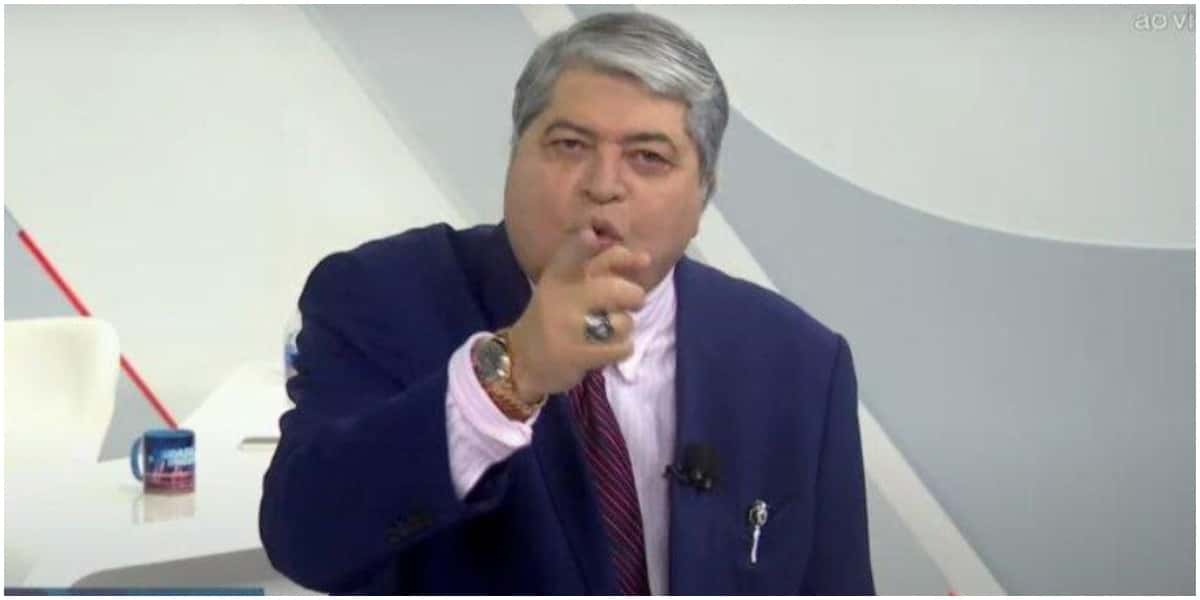 O apresentador Datena, da Globo - (Foto: Reprodução)