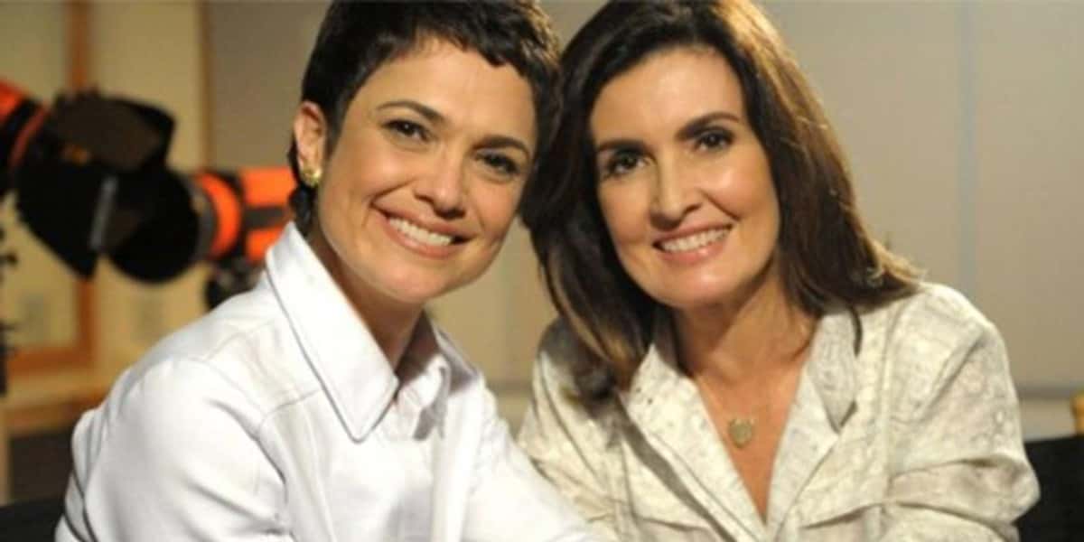 Fátima Bernardes e Sandra Annenberg (Foto: Reprodução)
