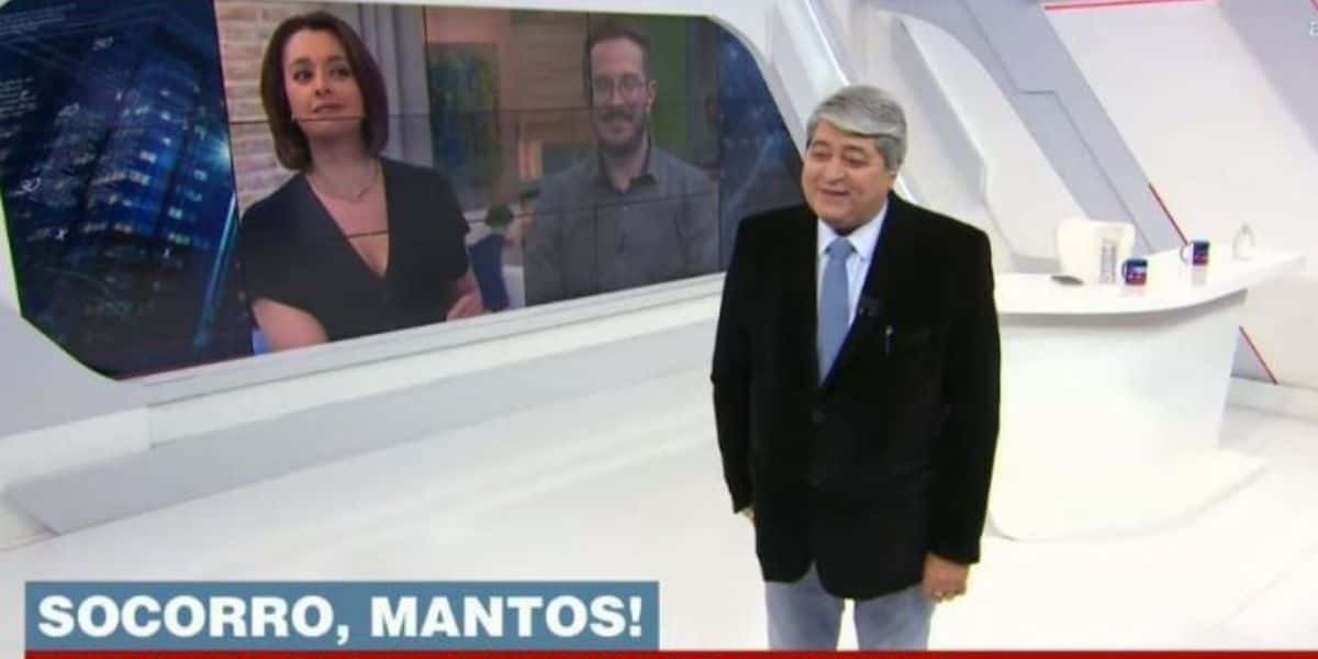Datena e Catia Fonseca