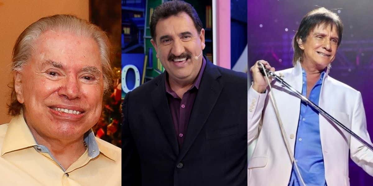 Silvio Santos, Ratinho e Roberto Carlos