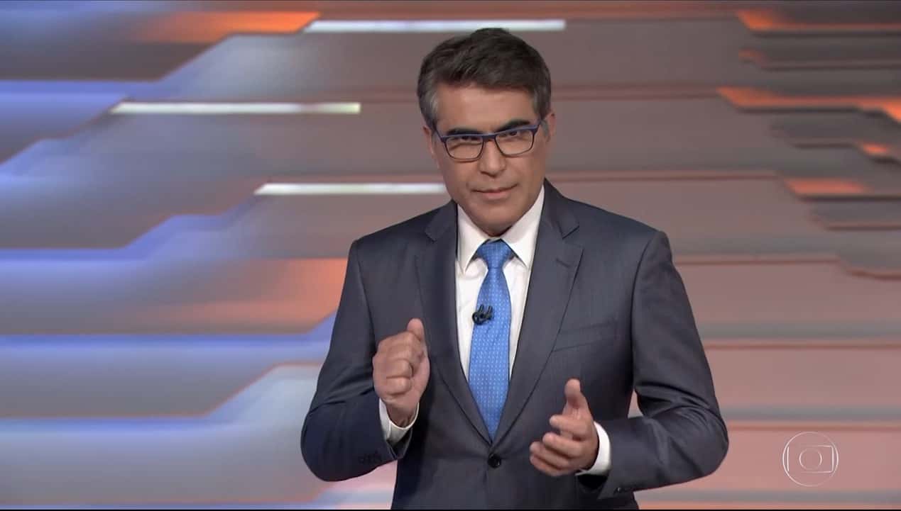 Hélter Duarte está substituindo Ana Paula Araújo no Bom Dia Brasil (Foto: Reprodução)