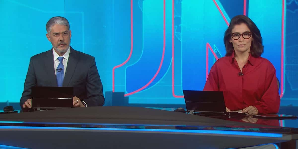 O Jornal Nacional ficou abaixo dos 30 pontos de audiência no Ibope (Foto: Reprodução / TV Globo)