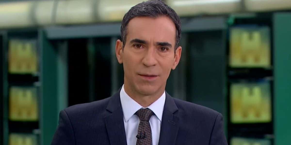 César Tralli no Jornal Hoje (Reprodução: Globo)