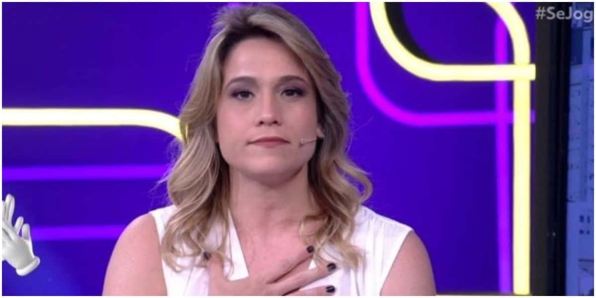 Fernanda Gentil foi tirada do ar e trocada pelo futebol na Globo - Foto: Reprodução