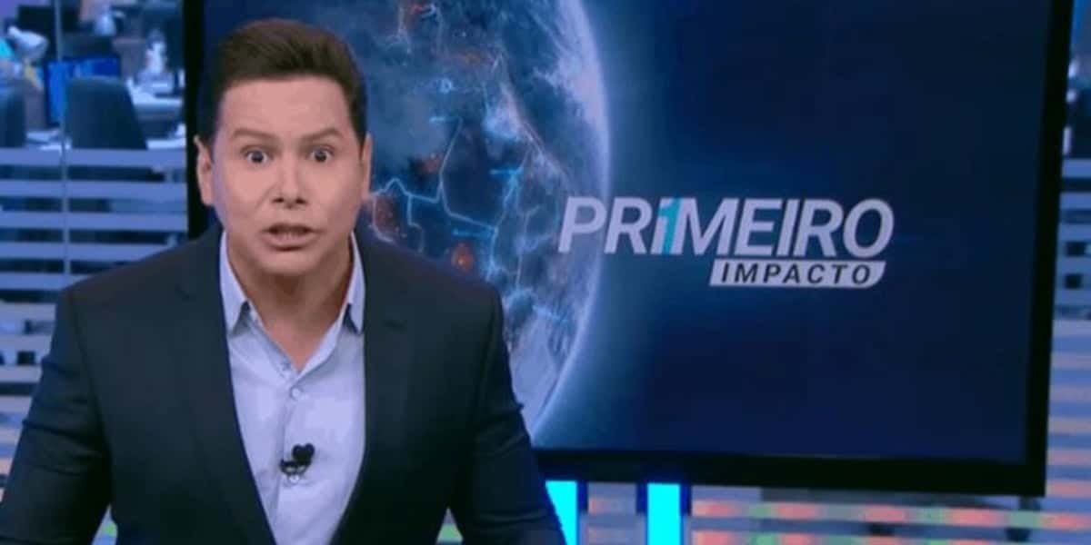 Marcão do Povo passou mal durante o Primeiro Impacto (Foto: Reprodução)