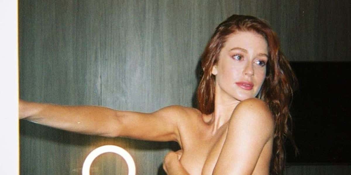 Marina Ruy Barbosa está no ar como Maria Ísis na reprise da novela "Império" no horário nobre da Globo (Foto: Reprodução / Instagram)