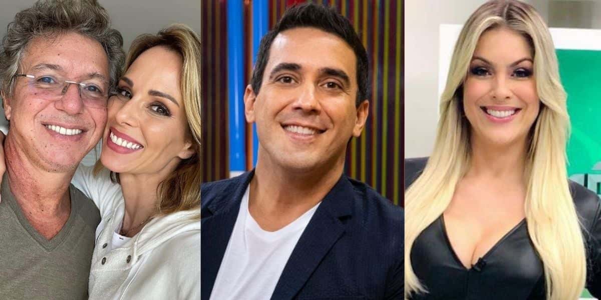 Boninho, Ana Furtado, André Marques e Renata Fan (Reprodução)