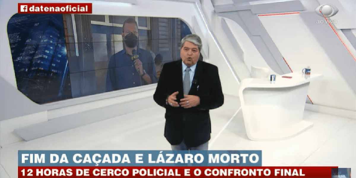 Datena terá que pagar mais de R$50 mil em processos (Foto: Reprodução/Band)