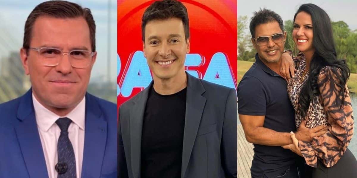 Bocardi, Rodrigo Faro, Zezé e Graciele (Reprodução)