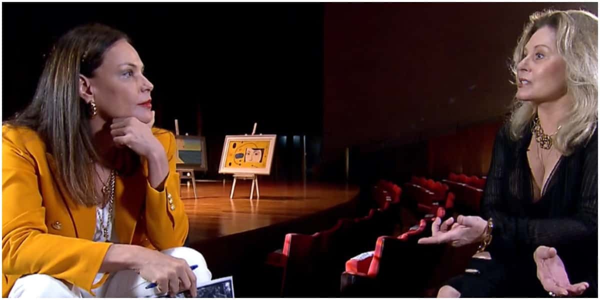 Vera Fischer concedeu entrevista a Carolina Ferraz - Foto: Reprodução