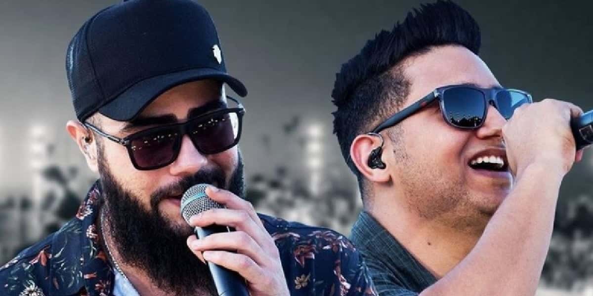 Henrique e Juliano: Show termina em briga e atinge até a dupla (Foto: Divulgação)