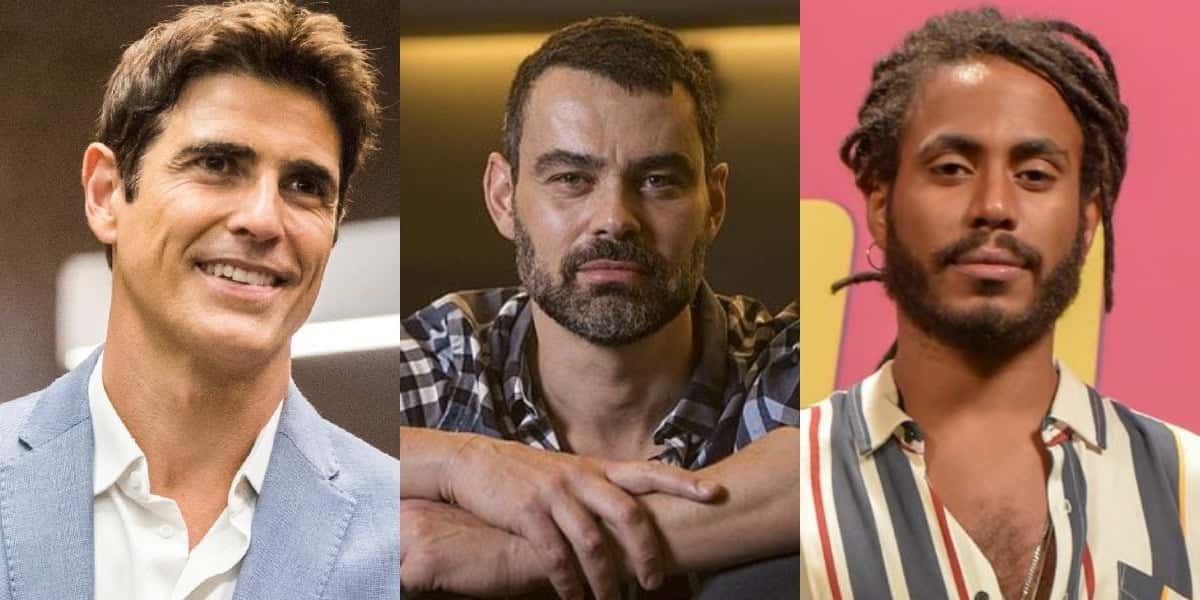 Reynaldo Gianecchini, Carmo Dalla Vecchia e Ícaro Silva (Fotos: Divulgação/TV Globo)