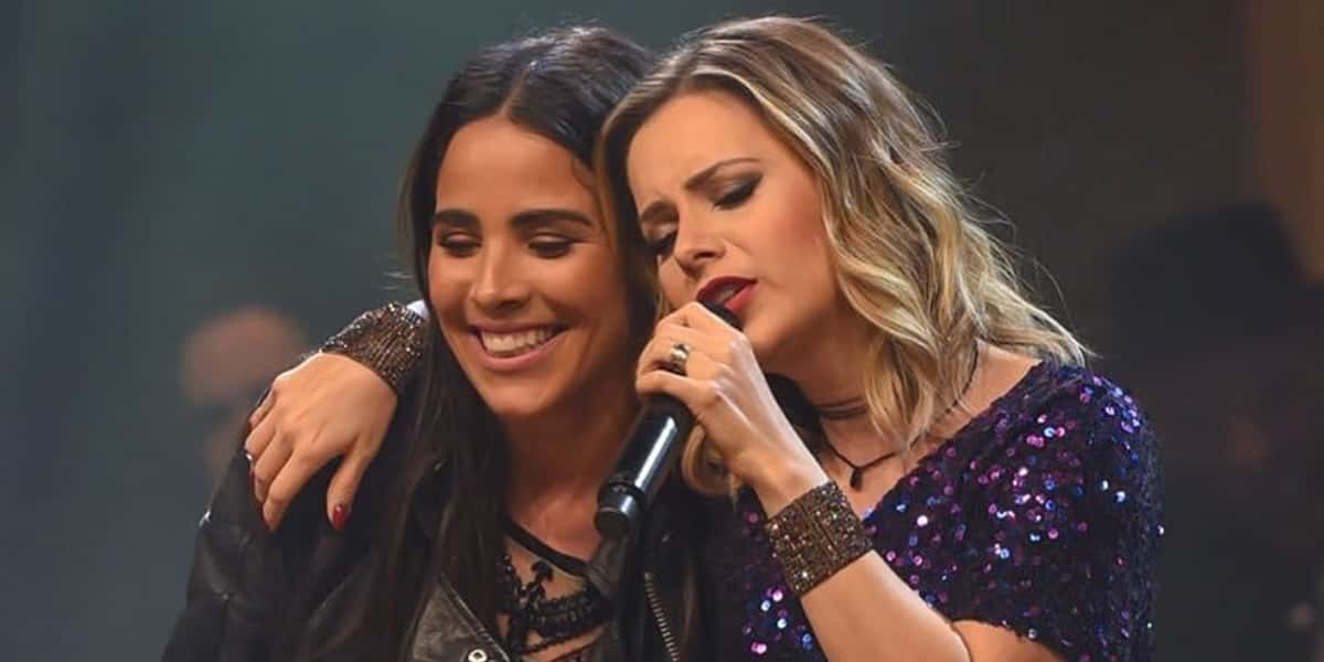 Wanessa Camargo e Sandy (Foto: Reprodução / Multishow)