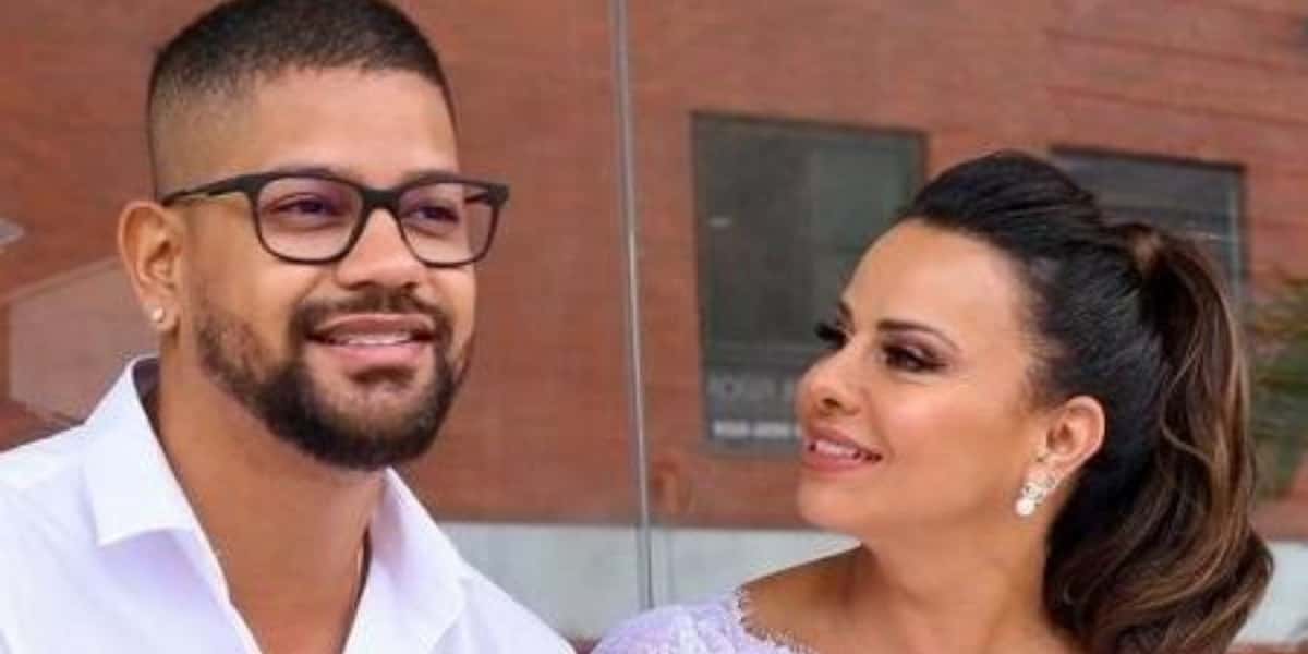 Guilherme Militão e Viviane Araújo se casaram em 2021 (Foto: Reprodução)