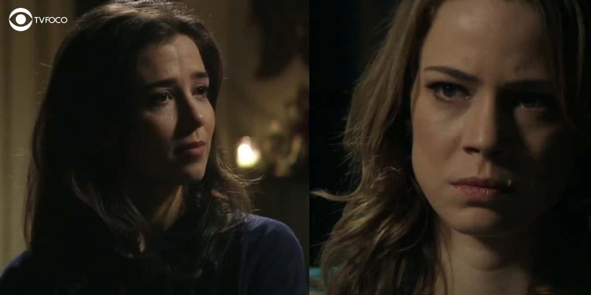 Cora e Cristina brigaram feio em Império (Foto: Reprodução/Globo)
