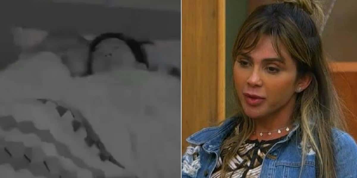 Antonela e Nadja protagonizam barraco no Ilha Record (Foto: Reprodução/Globo)