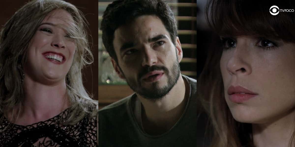 Rolo de Amanda, José Pedro e Danielle terminará em Império (Foto: Montagem/TV Foco/Reprodução/Globo)