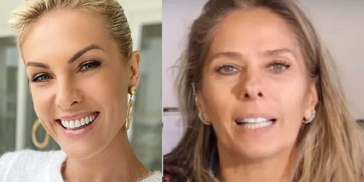 Ana Hickmann não recebe Adriane Galisteu no programa "Hoje em Dia" (Reprodução)