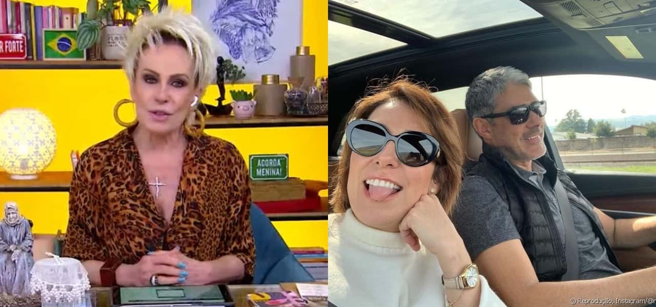 Ana Maria, Natasha Dantas e William Bonner (Foto: Montagem/TV Foco)