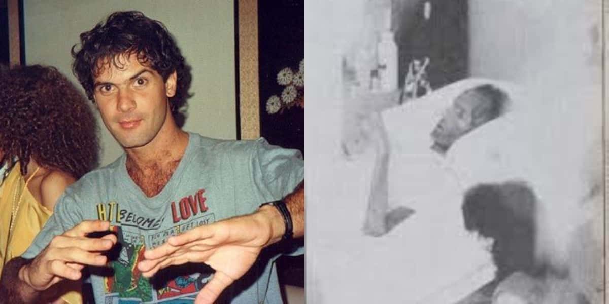 Cazuza antes e depois (Foto: Divulgação)