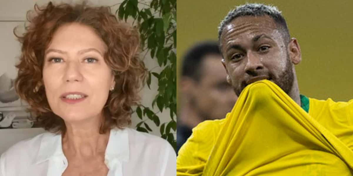 Patrícia Pillar se revoltou Neymar e fez comentário destruidor (Foto: Reprodução)