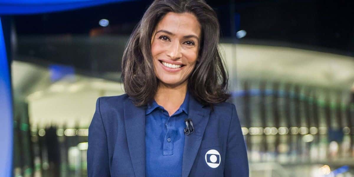 Renata Vasconcellos está garantida na Globo até 2025 (Foto: Reprodução)