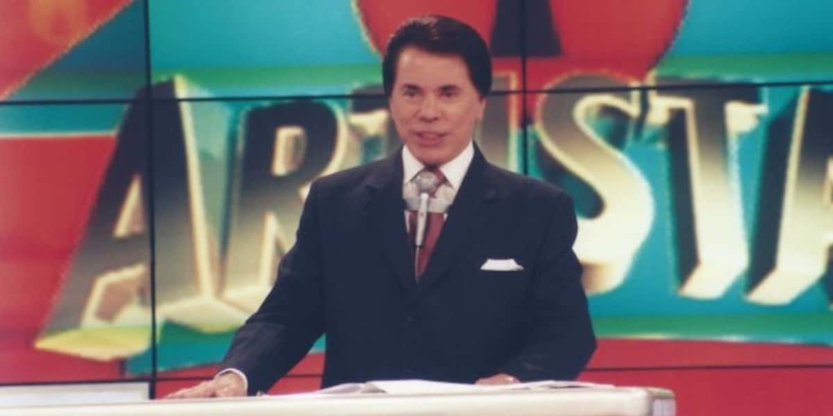 Silvio Santos no "Casa dos Artistas", que lhe rendeu sua maior audiência (Foto: Reprodução/SBT)