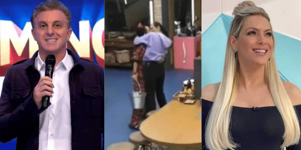Luciano Huck, Aline, Dayane e Renata Fan (Reprodução)