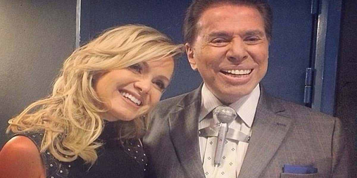 Eliana e Silvio Santos (Foto: Reprodução)