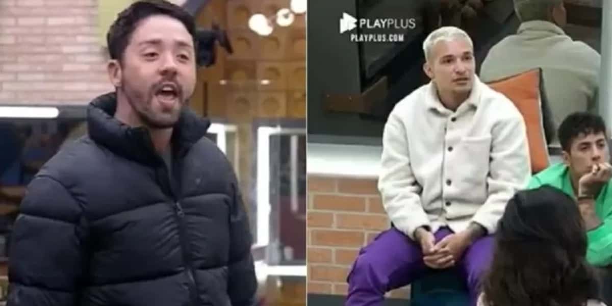 Rico tretou com MC Gui após volta de Dayane (Imagem: Montagem)