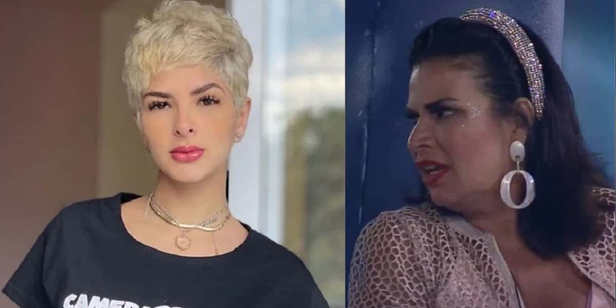 Lary Bottino entra no reality e Solange não conhece peoa (Foto: Reprodução/ Record TV)