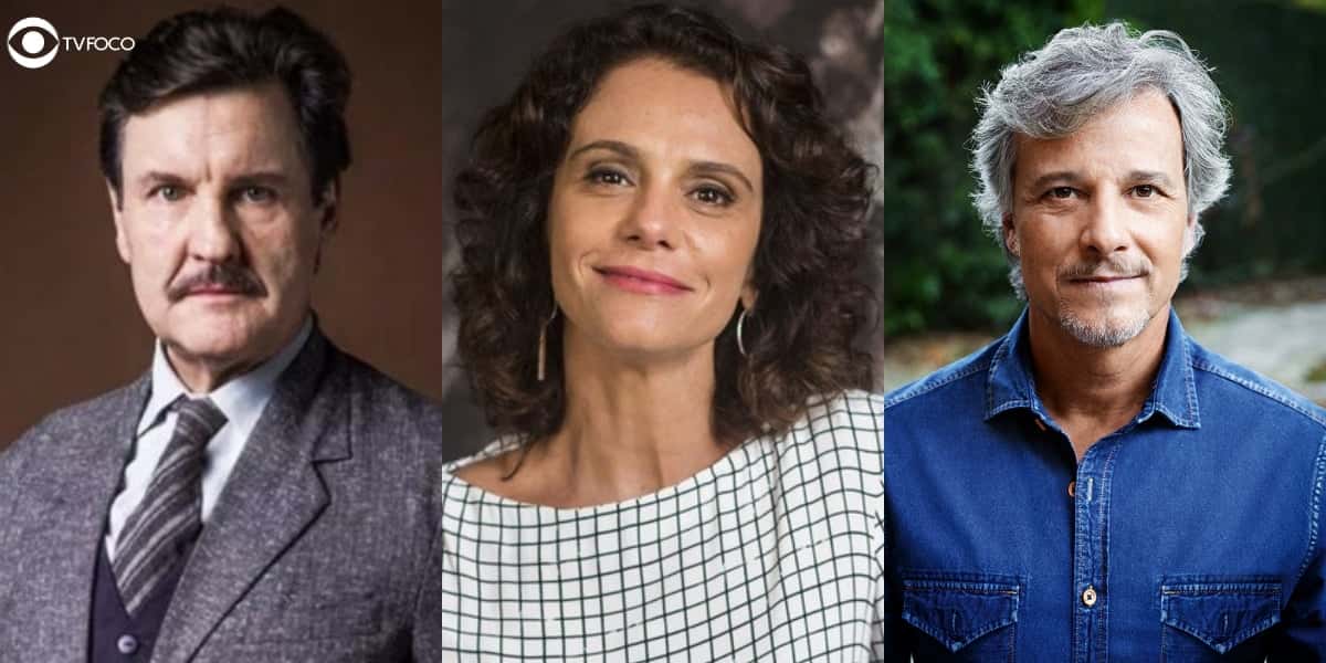 Triângulo amoroso de Além da Ilusão (Foto: Montagem/TV Foco/Reprodução)