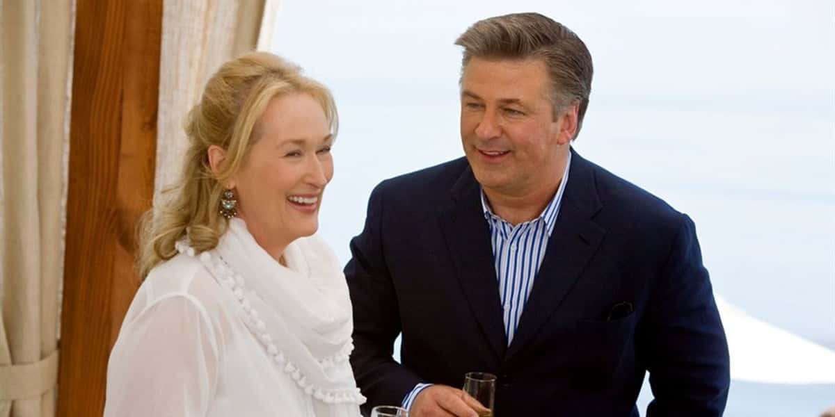 Meryl Streep e Alec Baldwin no filme "Simplesmente Complicado", de 2009 (Foto: Reprodução)