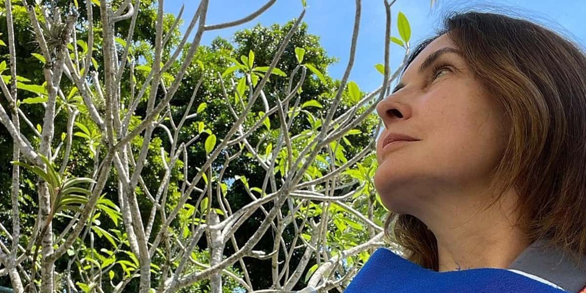 Fátima Bernardes se recupera de cirurgia no ombro (Foto: Reprodução / Instagram)